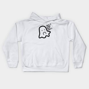 This Is Some Boo Sheet Drawing Kids Hoodie